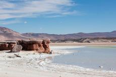 Piedras Rojas, Salar de Aguas Calientes, Chile