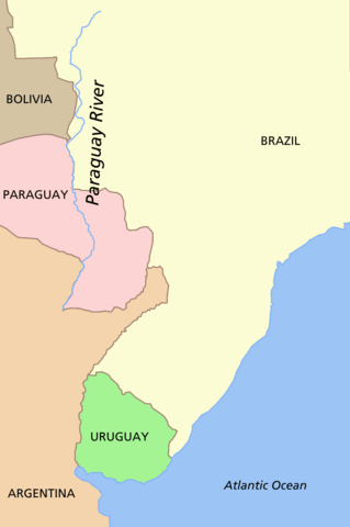 Paraguay River Map Opt 