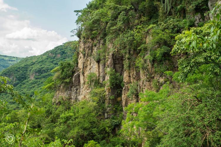 Huentitan/Oblatos canyon landscape, Guadalajara, Jalisco, Mexico