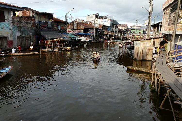 Floating City, Belen Iquitos, Peru