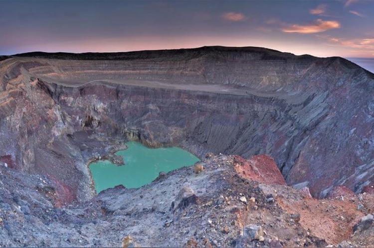 Crater lake, Santa Ana Volcano, El Salvador