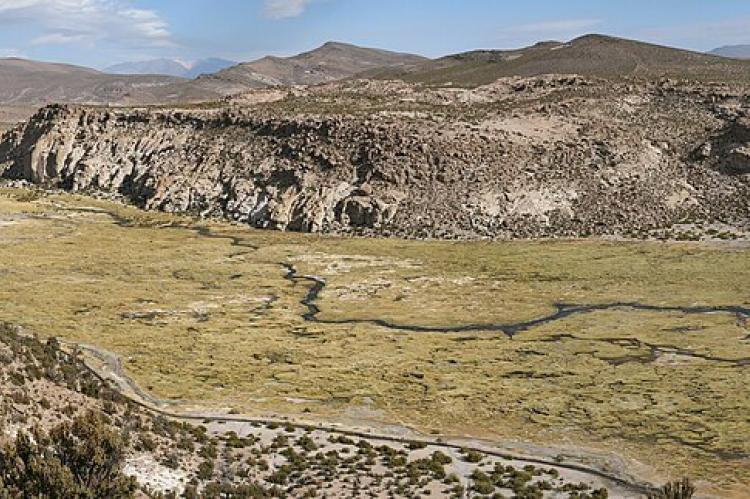 Isluga National Park Panorama, Chile