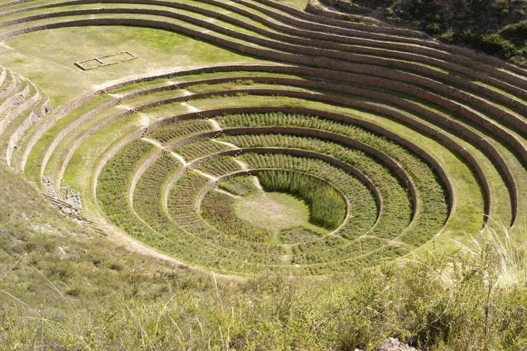 Moray Incan ruins, Sacred Valley, Peru