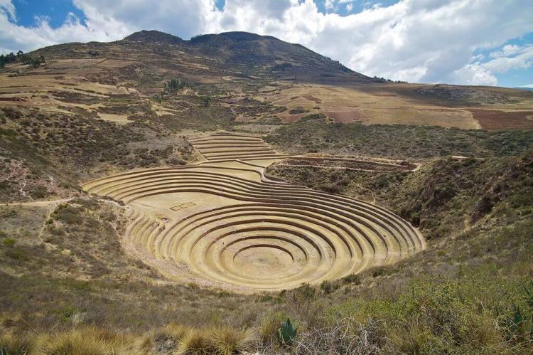 Moray Incan ruins, Sacred Valley, Peru