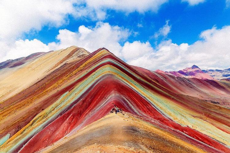 Vinicunca or Rainbow Mountain, Peru