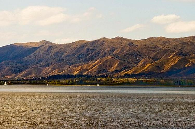Mountain range (Sierras de Córdoba) in Cordoba province, Argentina