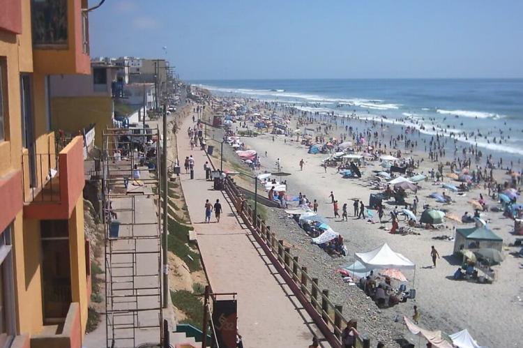 Beach in Tijuana, Mexico