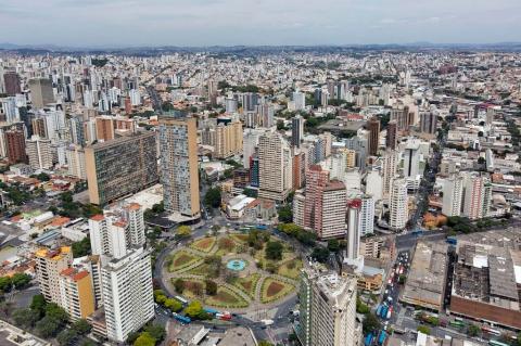Panorama of Belo Horizonte, Brazil
