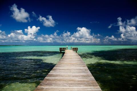 Lac Bay landscape, Washington Slagbaai National Park, Bonaire