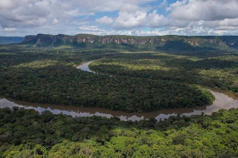 View of Chiribiquete National Natural Park, Colombia