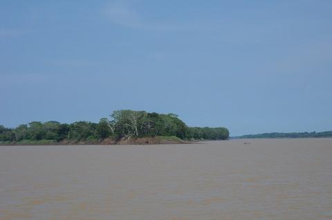 Navigating the Purus River, Amazonas, Brazil
