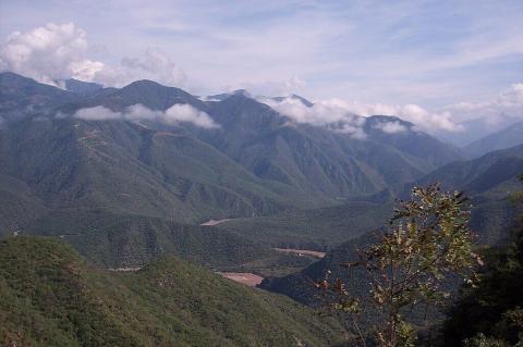 Sierra Madre Occidental with the Río Grande de Santiago