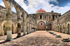 Dominican ex-convent of Santiago Apóstol in Cuilapan de Guerrero, Oaxaca, Mexico