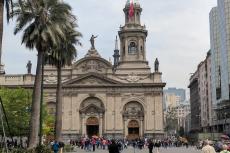 Metropolitan Cathedral, Plaza de Armas, Santiago, Chile